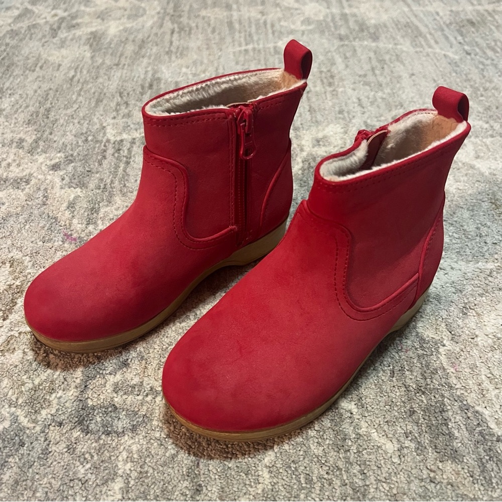 Cat & Jack Etta Little Red Boots Size 10 Toddler